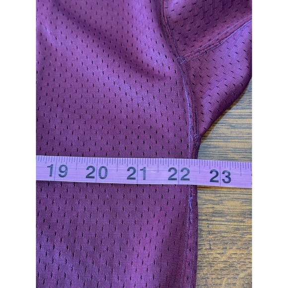 Vintage Champion Mesh Football Jersey Shirt Large Maroon 82 Made USA 80s - Picture 4 of 6